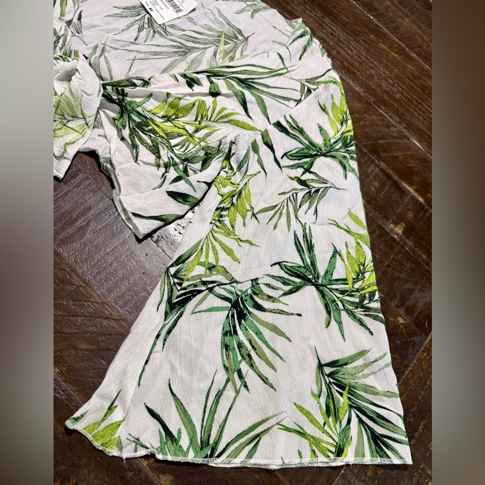 NWT Windsor 2pc Tropical Crop Top Shorts Set Sz M & L Vacation Summer Party Sexy - Picture 4 of 14